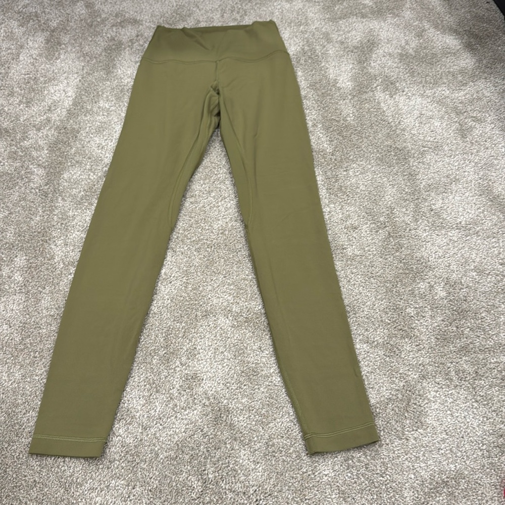 lululemon athletica Olive Green Leggings